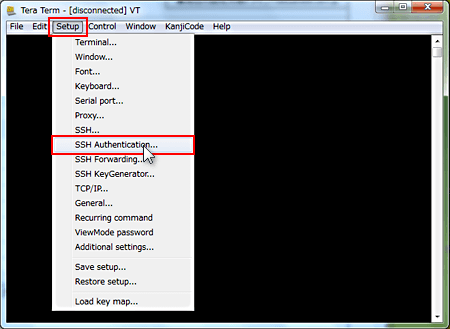 Tera Term SSH Authentication˥塼